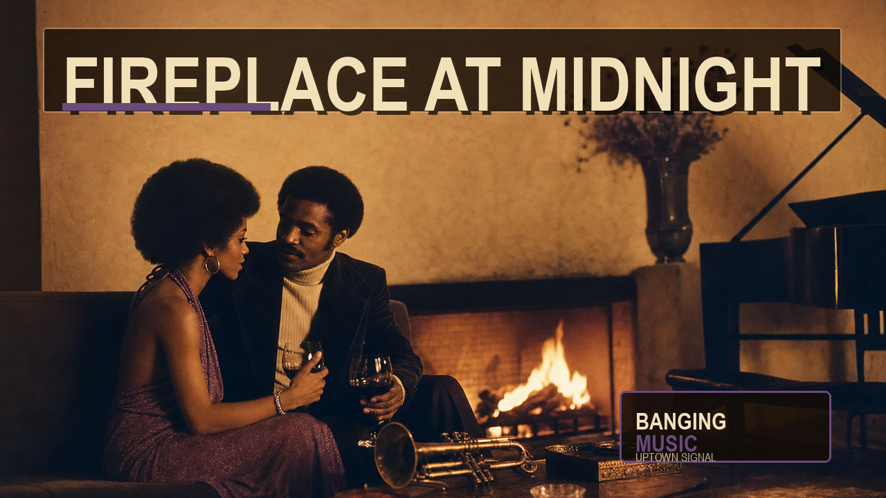 Fireplace at Midnight cover