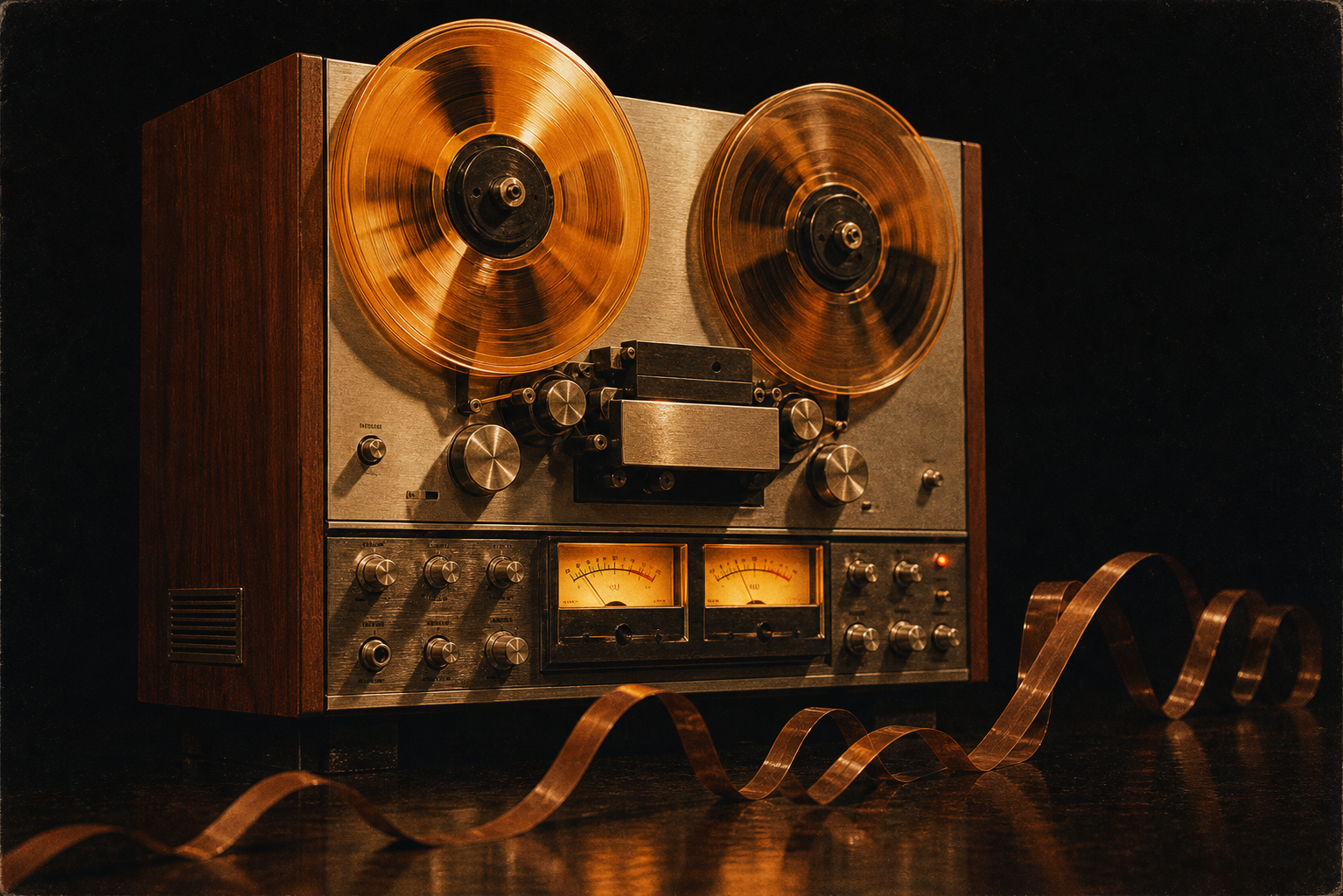Reel-to-reel tape machine