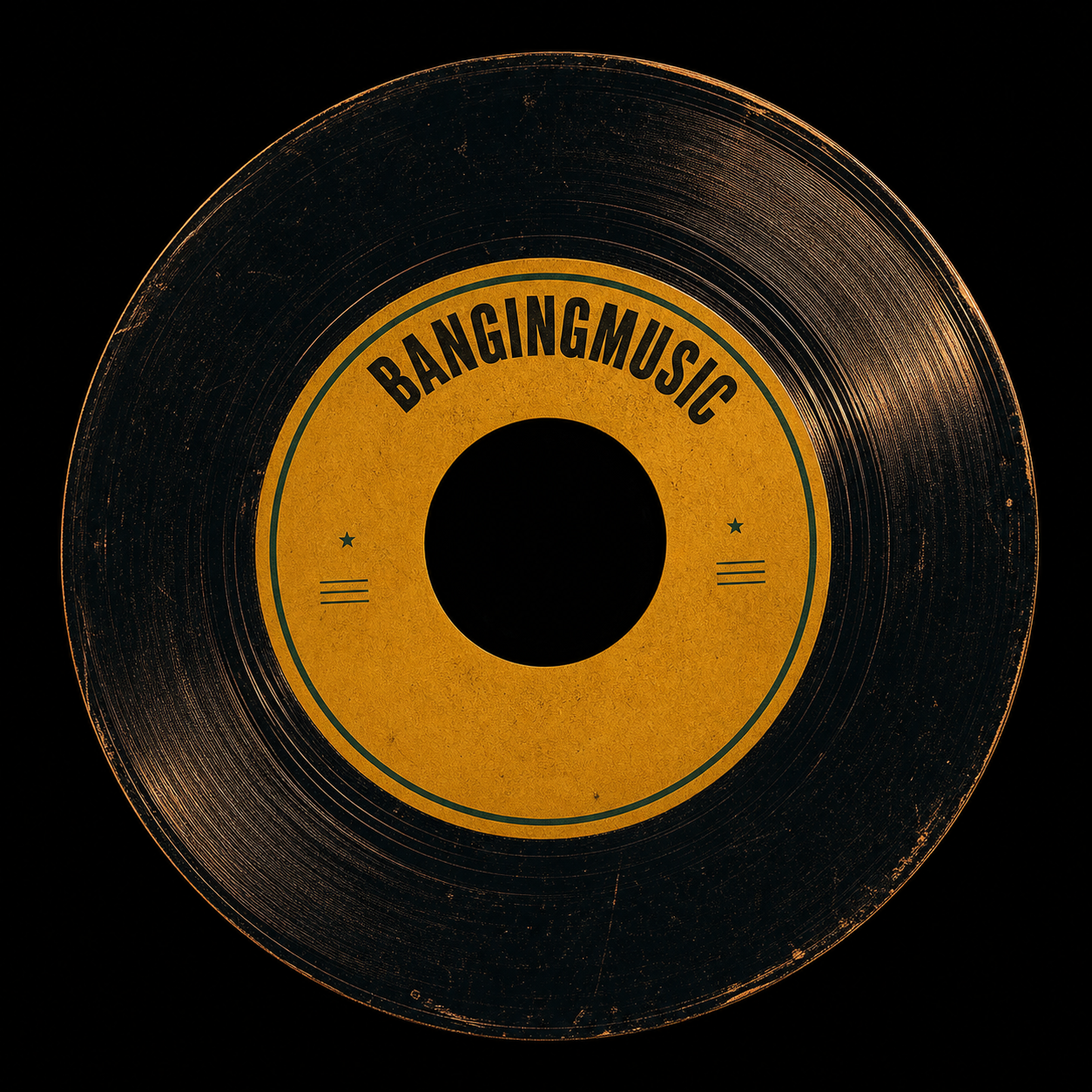 BANGING MUSIC 45 record